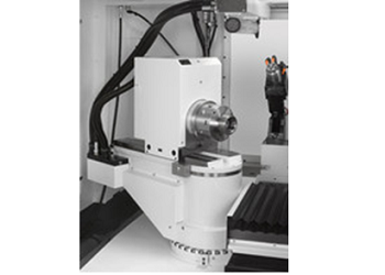 Universal internal grinding machine with revolutionary B-axis and the grinding spindle 