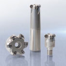 Indexable insert milling cutters providea stable and robust insert location and eight cutting edges per insert